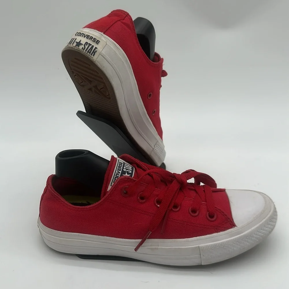 Converse Chuck Taylor All Star II 2 Red Lunarlon Size Kids 6